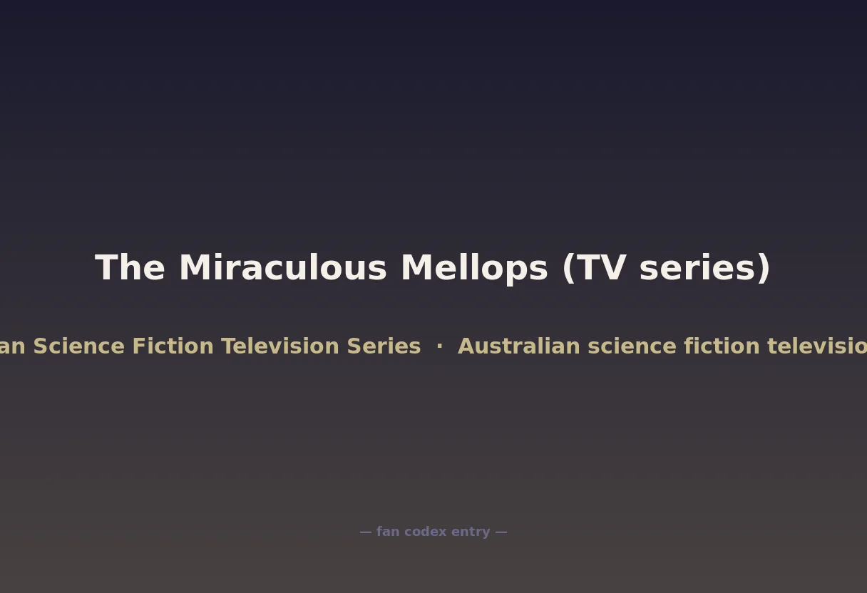 The Miraculous Mellops (TV series)